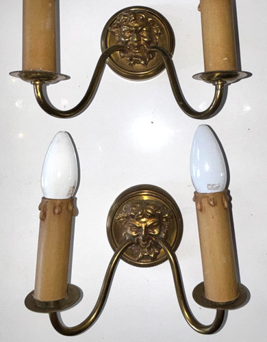 Petites appliques aux - faunes, (