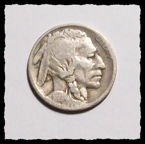 1919 buffalo nickel indian - buffalo,