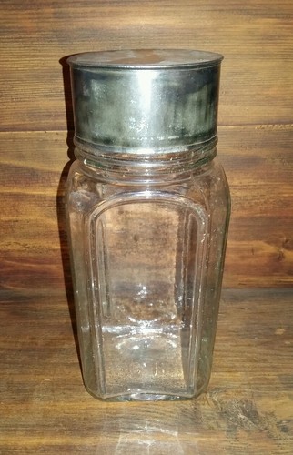Pot verre couvercle tole - pot,