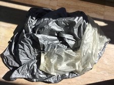 HOUSSE PROTECTION PLASTIFIÉE MOTO OU SCOOTER, LONGUEUR 185