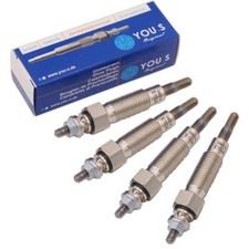 4 X YOU.S Bougie Originale 10,5 V 73 Mm Pour KUBOTA L245 L295 L345 - 1522165510