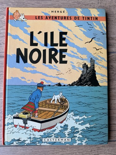 Tintin ile noire 1966 - tintin, l'ile