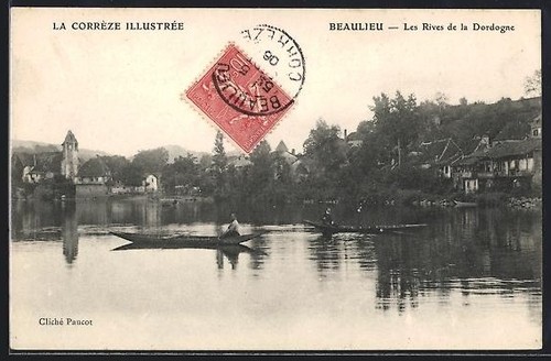 Cpa beaulieu les rives - les,