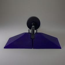 Prandina Model Kaliffe applique vintage 1980 Double Éclairage  Bleu Cobalt