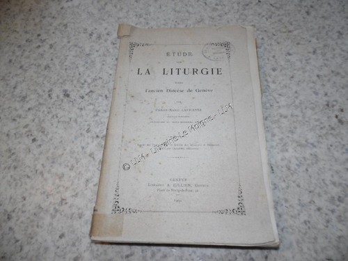 1904 etude sur liturgie - 1904.etude, la