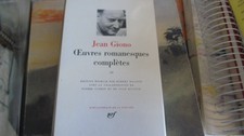 Jean Giono œuvres romanesques
