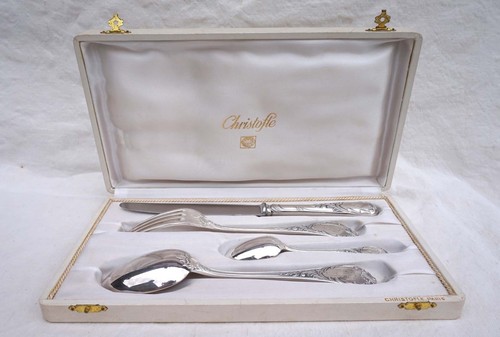 Christofle marly set fork - christofle,