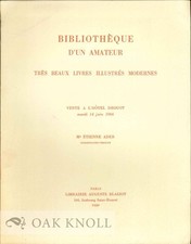 BIBLIOTHÈQUE D'UN AMATEUR