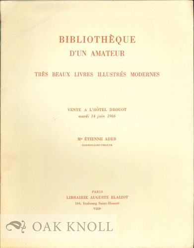 Bibliothèque amateur - bibliothÈque, d'un
