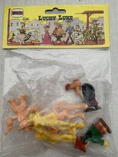 LOT 6 FIGURINES LUKY LUKE NOVOLINEA  ANNEES 70 NEUVES