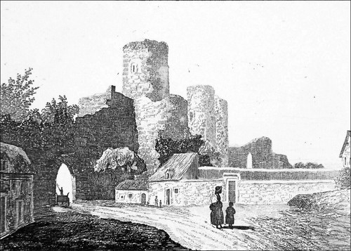 Berry ruines château de - -, du