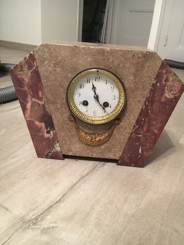 Horloge pendule marbre - pendule, art