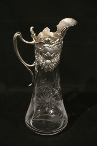 Pichet bec verseur vin cristal - bec,