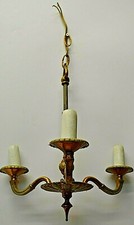 ANCIEN LUSTE BRONZE PAS