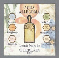 Petite carte publicitaire -