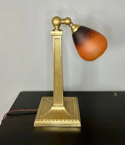 Lampe table art nouveau - de,