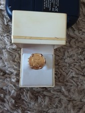 Napoléon III 10 Francs or 1859 Paris Montée Sur Bague Avec Poinçons 