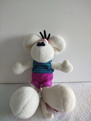 Diddl peluche souris blanche - diddl,