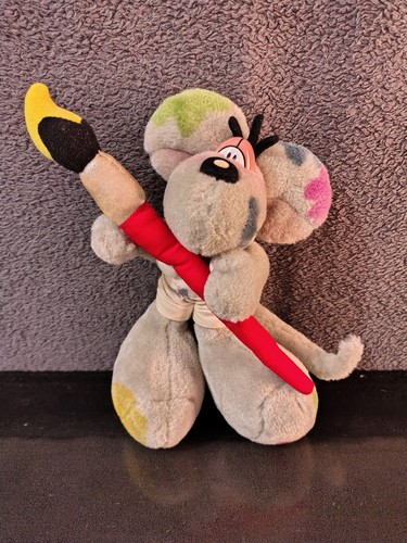 Peluche diddl artistre peintre - diddl,