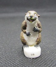 Fève Série Franklin la tortue Turtle " Lili le castor  " beaver mat #G50.1