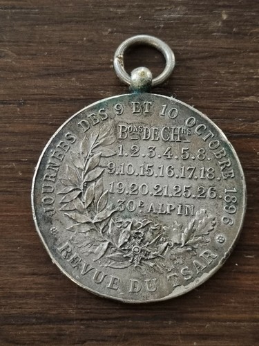 Médaille argent journées - médaille,