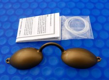 LUNETTES pour solarium dorées