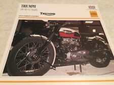 Carte moto Triumph 650 TR6C Trophy enduro 1959 collection Atlas motorbike UK