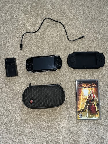 Psp console with - psp, charger