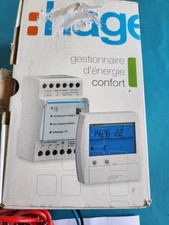 Hager 49110 Gestionnaire D'énergie Confort 1 Zone  7 Jours 230V Neuf