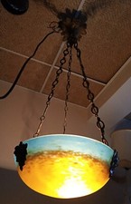 Suspension coupe signée Muller Frères Lunéville