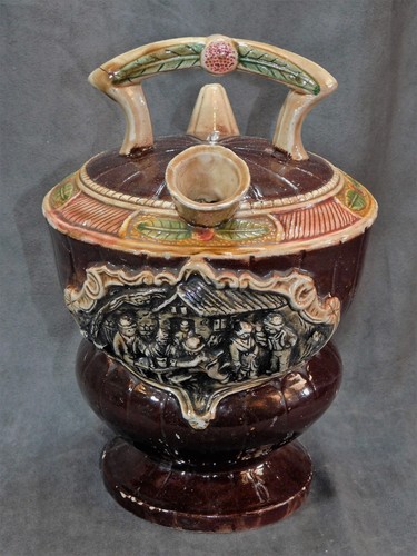 Ancien pot anse bonbonne - anse,