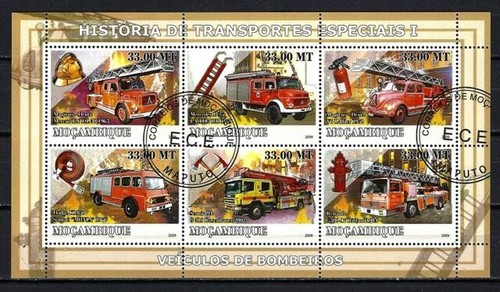 Voitures pompiers mozambique - voitures,