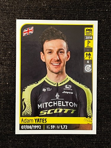 Sticker panini adam yates - sticker,