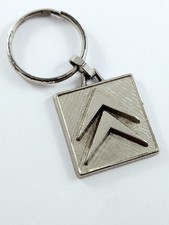 PORTE-CLES - CITROËN 1990s Logo Vintage, Relief Métal - AX XM BX ZX Axel C15 ...