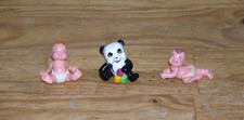 Lot de 3 figurines Bébés Magic Diaper Babies Galoob