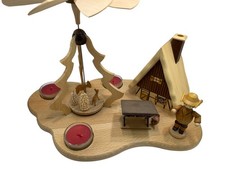 Figurine Erzgebirge Zeidler pyramide de Noël 22 x 30 cm. Excellent état