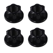 Jeu de 4 écrous de roue vélo