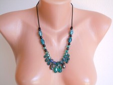 Collier De Perles En Verre À