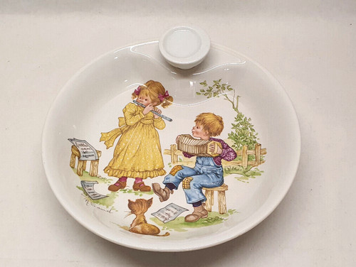 Ancienne assiette bouilli - à,