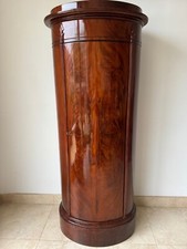 Somno « Colonne », Cabinet Cylindrique, Copenhague, 1830-1840, Danemark (145cm).