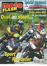 MOTO FLASH N°201 50 ANS HONDA / 600 SPORT OU ROADSTER / MOTO-GUZZI 750 NEVADA
