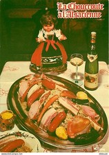 Recettes de Cuisine - Choucroute Alsacienne - Gastronomie - CPM - Voir Scans Rec