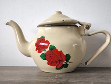 Théière Émaillée Vintage