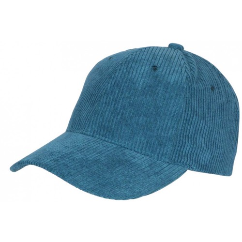 Casquette velours bleu petrole - bleu,