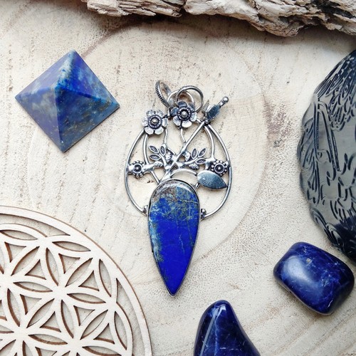 Pendentif floral bohème - , chic