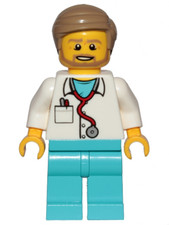 Minifigure Lego City Docteur