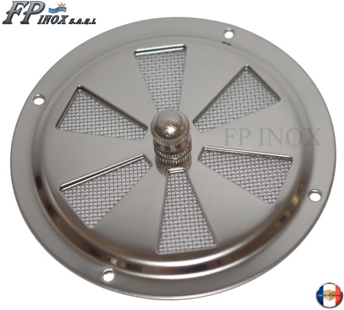 Grille aération ronde 102mm - grille, d'aération