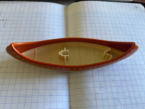 Playmobil canoe ndien ancien - canoe,