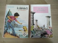 Le club des cinq - bibliothèque rose Enid Blyton, 2 tomes