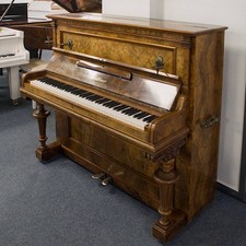 Piano Blüthner, D'occasion, Noyer, Année 1885